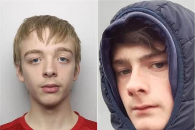 Missing teenagers Bailey Winkle (left) and Kurtis Wellman (right)