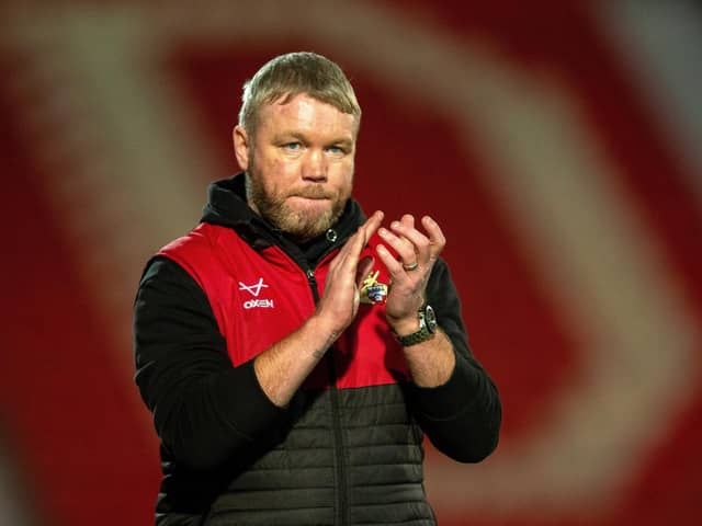 Doncaster Rovers boss Grant McCann.