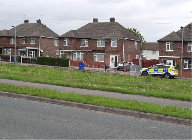 Police are at the scene of a shooting in Doncaster.