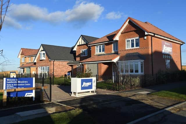 The first phase of the Lambcote Meadows development in Maltby. Now Jones Homes has purchased the land for phases two, three, and four of the development.