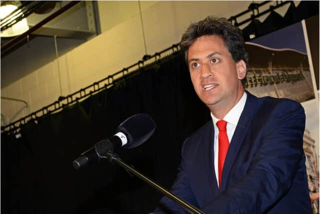 Doncaster MP Ed Miliband.