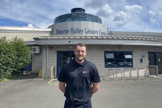 Dean Ainsworth, the new general manager at DCLT’s Dearne Valley Leisure Centre.