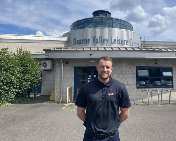 Dean Ainsworth, the new general manager at DCLT’s Dearne Valley Leisure Centre.
