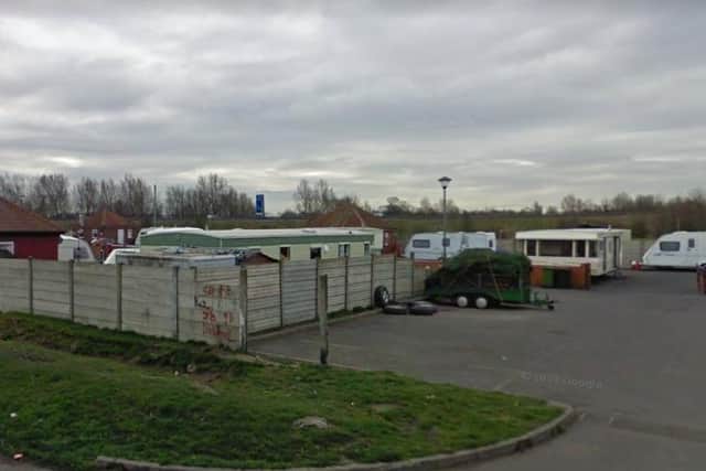 Gypsy and traveller site In Thorne.