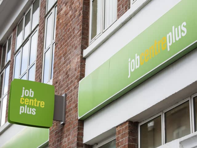 Demand for unemployment benefits is well above pre-Covid levels, figures show