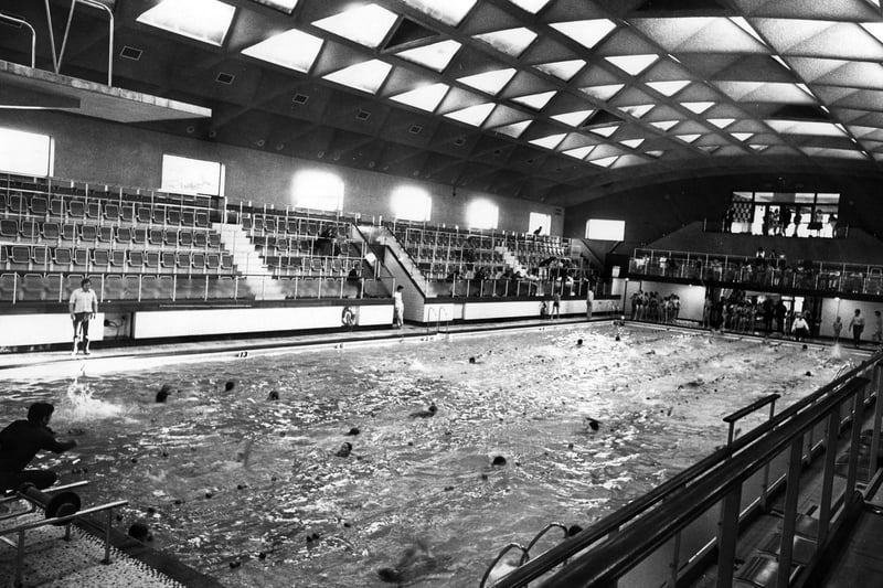 The Victoria Park Swimming Baths in Anglesea Road, Portsmouth in 1988. Did you use to go swimming here?