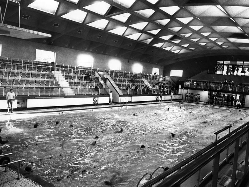 The Victoria Park Swimming Baths in Anglesea Road, Portsmouth in 1988. Did you use to go swimming here?