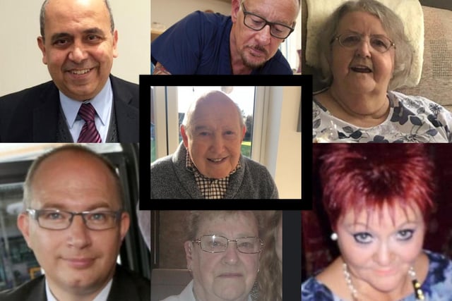 Collage shows those victims of Covid 19 appearing in our tribute to those who have lost their lives to the illness