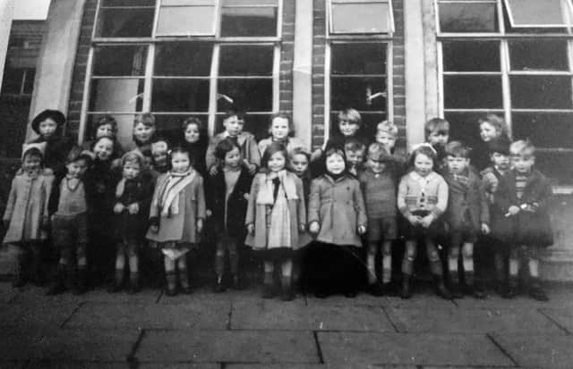 Adwick Washington Infants School pupils pictured in the 1950s - picture submitted by Irene Newton