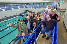 DCLT board members and team were joined by Mayor Ros Jones, local councillors, representatives from Askern Town Council and Norton and Campsall Parish Council visit Askern ahead of today’s reopening. Picture: Shaun Flannery