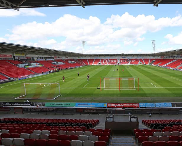 The Eco-Power Stadium will stage two Doncaster Rovers Belles games, immediately after the men's team play there.