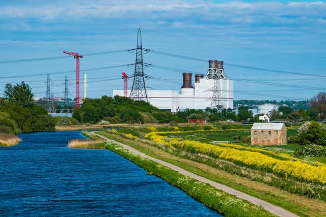 SSE’s Keadby site has been at the heart of the UK’s energy system for nearly 75 years.  ©Stuart Nicol Photography, 2019