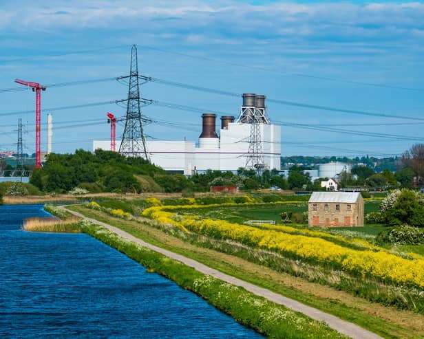 SSE’s Keadby site has been at the heart of the UK’s energy system for nearly 75 years.  ©Stuart Nicol Photography, 2019