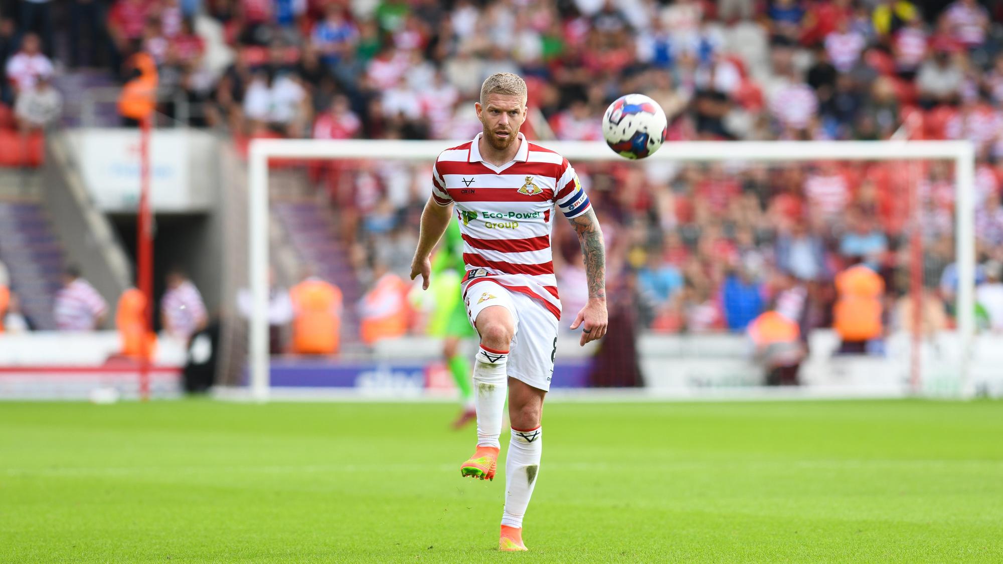 Doncaster Rovers captain Adam Clayton receives top marks from his teammates