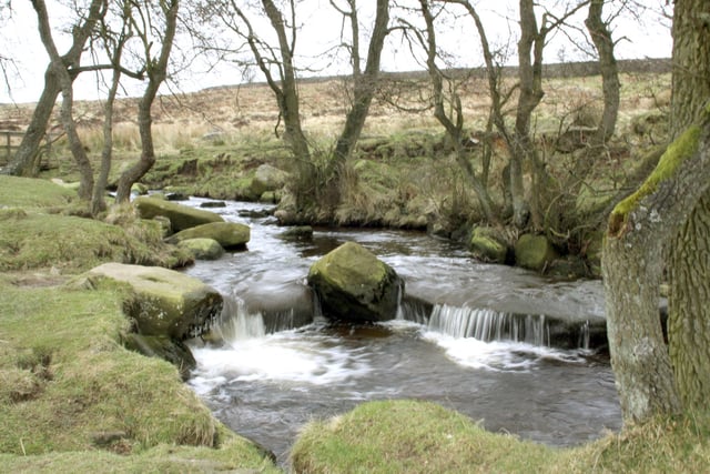 Near to the Longshaw Estate this gorge has gentle streams and tumbling waterfalls in a woodland setting.