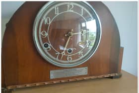 The clock was presented to a Thorne Colliery worker nearly 70 years ago.