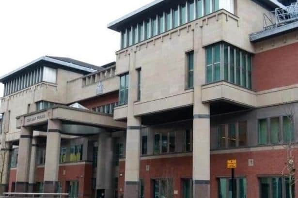 Pictured is Sheffield Crown Court where a thief who stole from his father has been spared from jail.