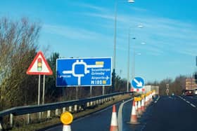 Parts of the M18 will have road closures this week