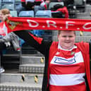 Doncaster Rovers were backed by a big away following as they officially sealed a play-off place.