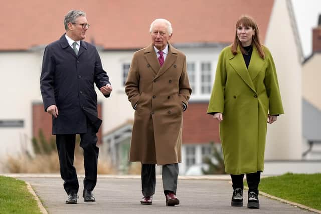 King Charles and Angela Rayner have been invited to visit Hexthorpe by Nick Fletcher.   (Photo by Alastair Grant - WPA Pool/Getty Images)