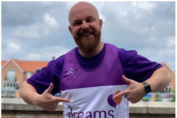 Luke Staton is taking on a 100 mile ultra marathon.
