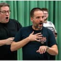 Rehearsals are under way for Cinderella at Cast.