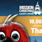 Mission Christmas Cash For Kids helps 18,000 children in South Yorkshire and Derbyshire