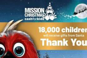 Mission Christmas Cash For Kids helps 18,000 children in South Yorkshire and Derbyshire