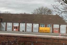 The Mary Woollett Centre in Doncaster has been boarded up after closing down.
