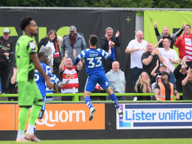 Once again the hero thanks to two stunning strikes. This is the best Rovers fans have seen of Ben Close, long may it continue.
