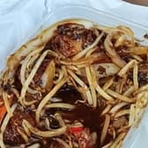 Food inspectors gave a Chinese takeaway a one hygiene rating meaning major improvement is necessary.