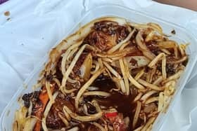 Food inspectors gave a Chinese takeaway a one hygiene rating meaning major improvement is necessary.