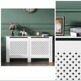 The white supremacy 'books' were spotted being used to sell a radiator cabinet on the B&Q website by a shocked Doncaster shopper.