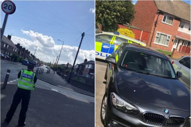 Police carried out a speeding clampdown in Sandringham Road.