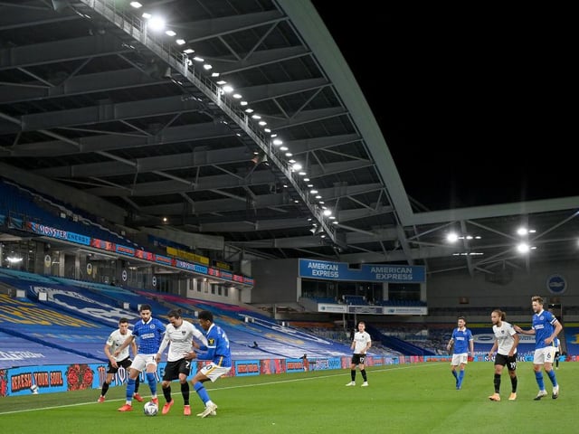 Annual matchday income/gate receipts - £18.5m