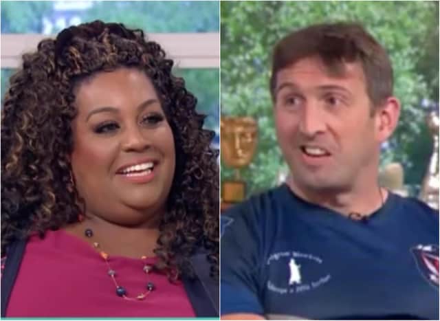 Ben Parkinson challenged Alison Hammond to jump off Mount Everest with him.