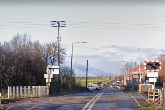 Emergency crews were called to Marshland Road in Moorends.