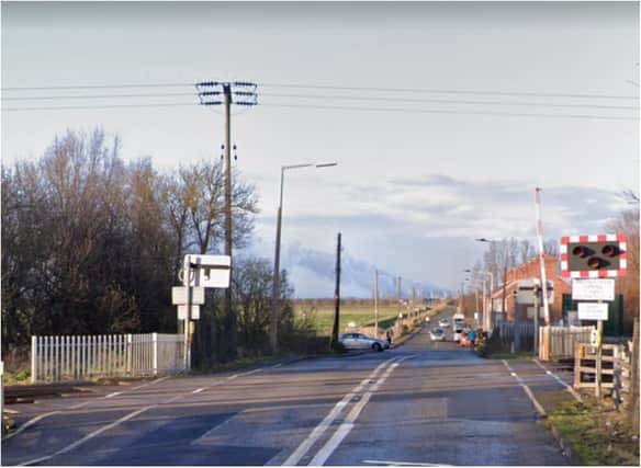 Emergency crews were called to Marshland Road in Moorends.
