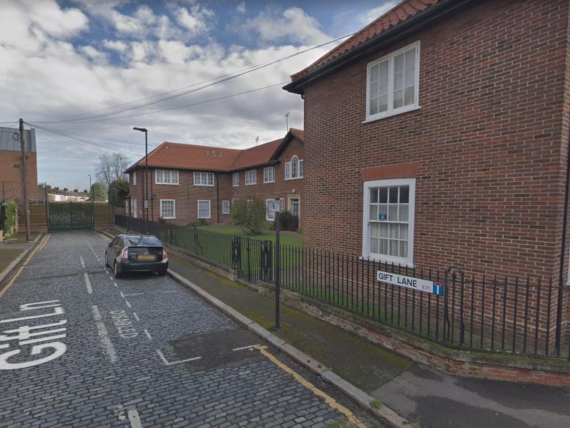 Homes on streets with Gift in the name, such as Gift Lane, West Ham, in the London Borough of Newham, sold for an average of £247,650, five per cent below the national average.