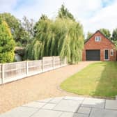 This two-storey garden building comes with the four-bedroom semi-detached home for sale in Sprotbrough