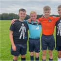 Members of Doncaster Schoolboys U15s raised cash for charity.