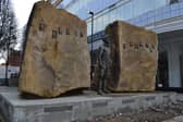 The miners memorial in Doncaster town centre