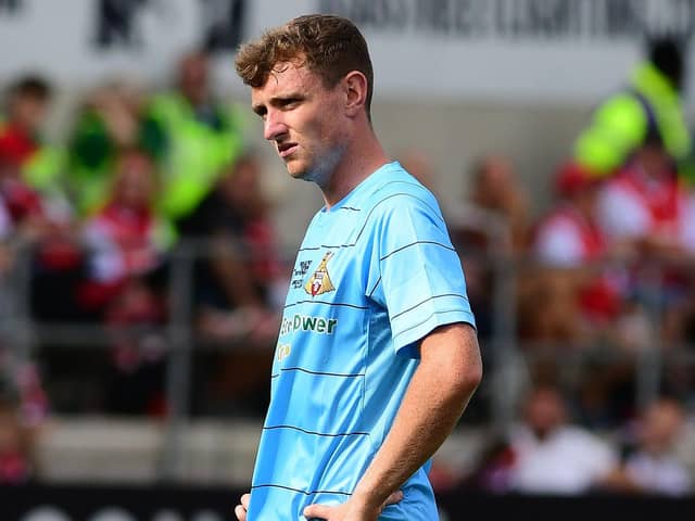 James Maxwell went off injured in Rovers' curtain-raiser against Accrington and has since undergone surgery.