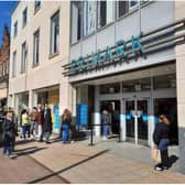 The incident is said to have taken place at Doncaster Primark.