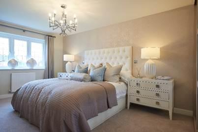The master bedroom