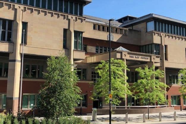 Sheffield Crown Court, pictured, has heard how a Doncaster secondhand car salesman has been fined £6,000 and ordered to pay £7.395 in costs after he sold a dangerous vehicle to a Sheffield customer.