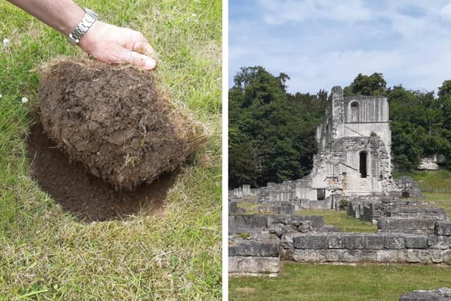 Police have launched an appeal after criminal damage at Roche Abbey.