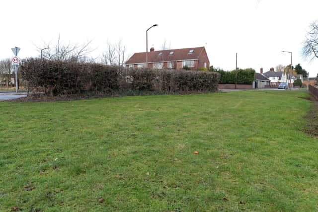 The site along East Lane, that will become a Memorial Garden. Picture: NDFP-16-02-21-Memorial Garden 3-NMSY