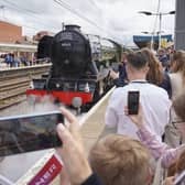 The Flying Scotsman returned to Doncaster earlier this month