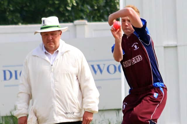 George Cowan impressed with the ball for Doncaster Town.